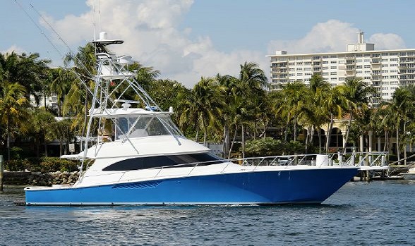 Used 56' Convertible Viking Yacht for Sale