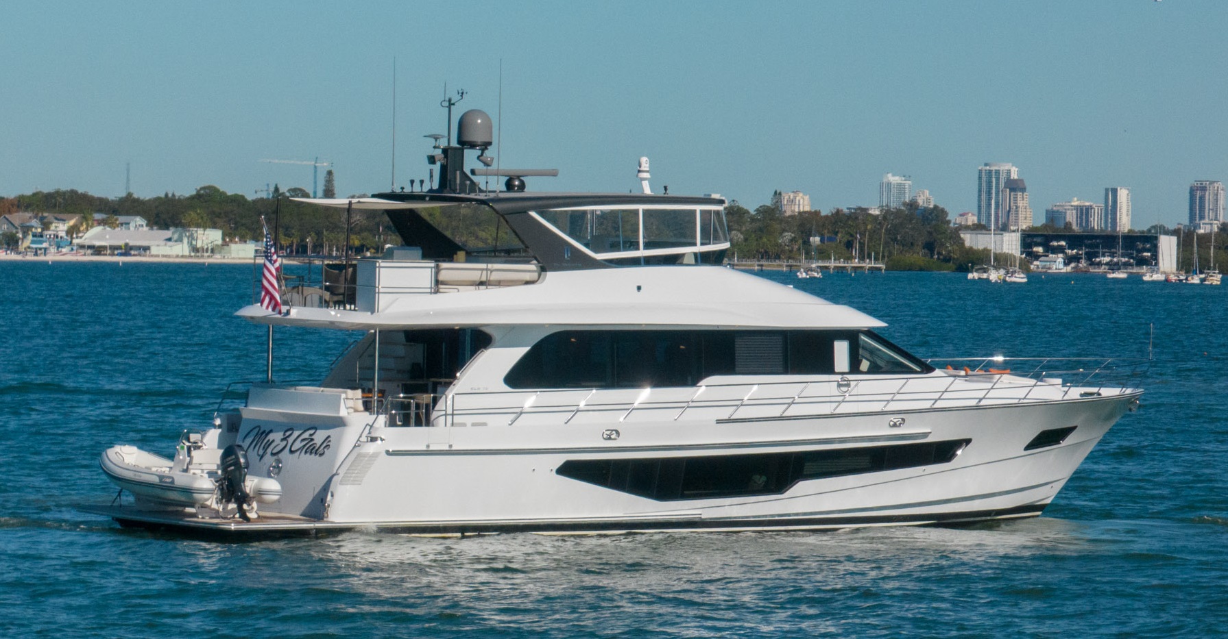 used 76 cl yachts for sale cheoy lee mls brokerage flagler yachts express flybridge